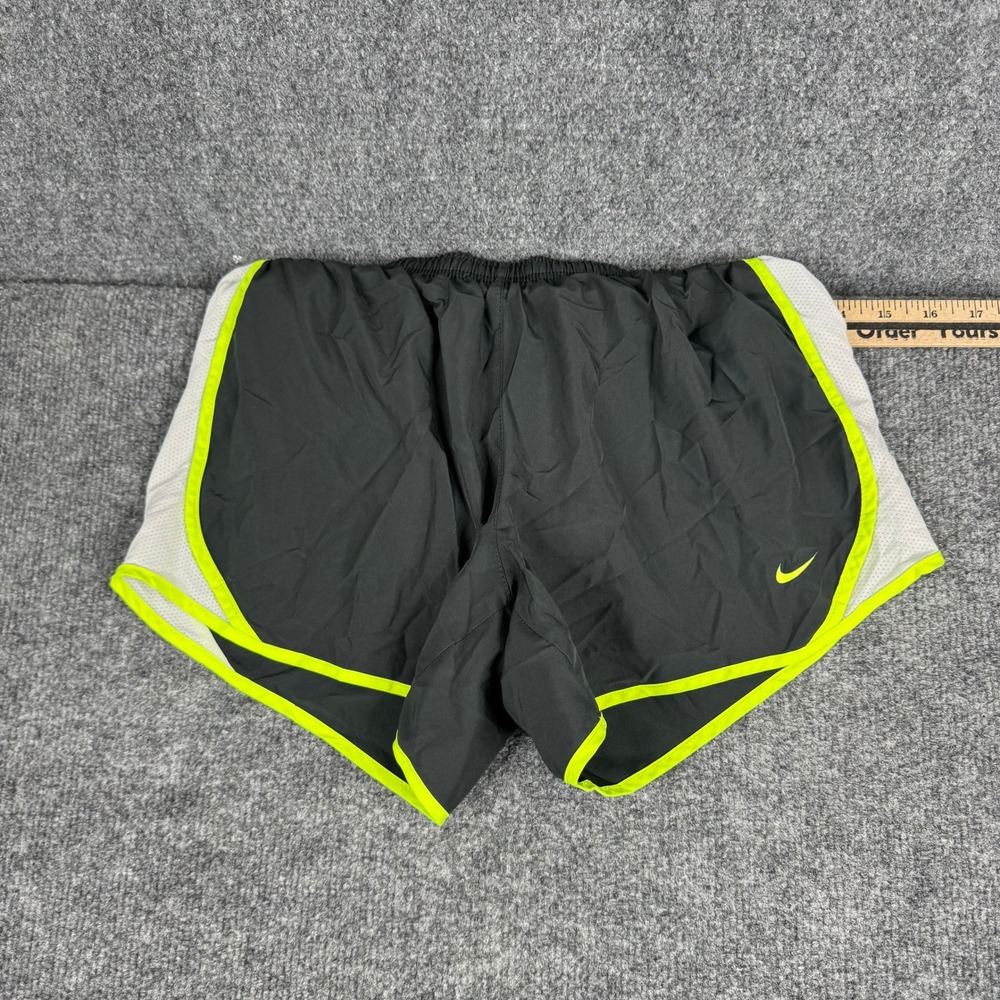Nike Athletic Shorts Womens Size L Black Dri-Fit Running Mesh 848196-061